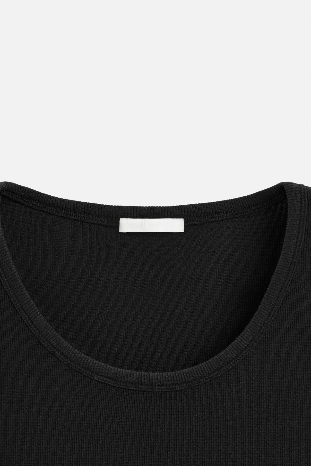 Basic Kolsuz Fitilli Tişört