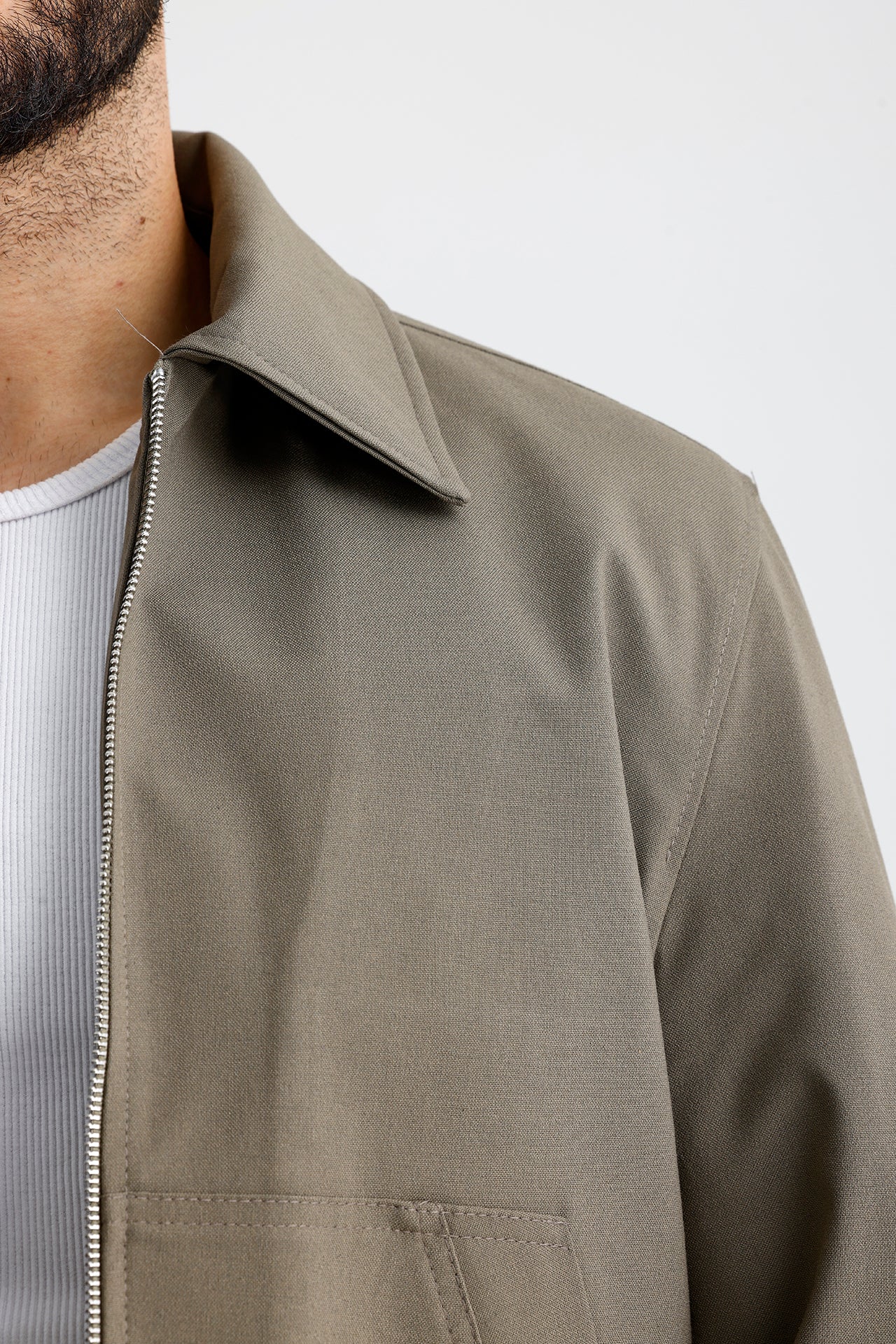 Rahat Kalıp Gabardin Ceket