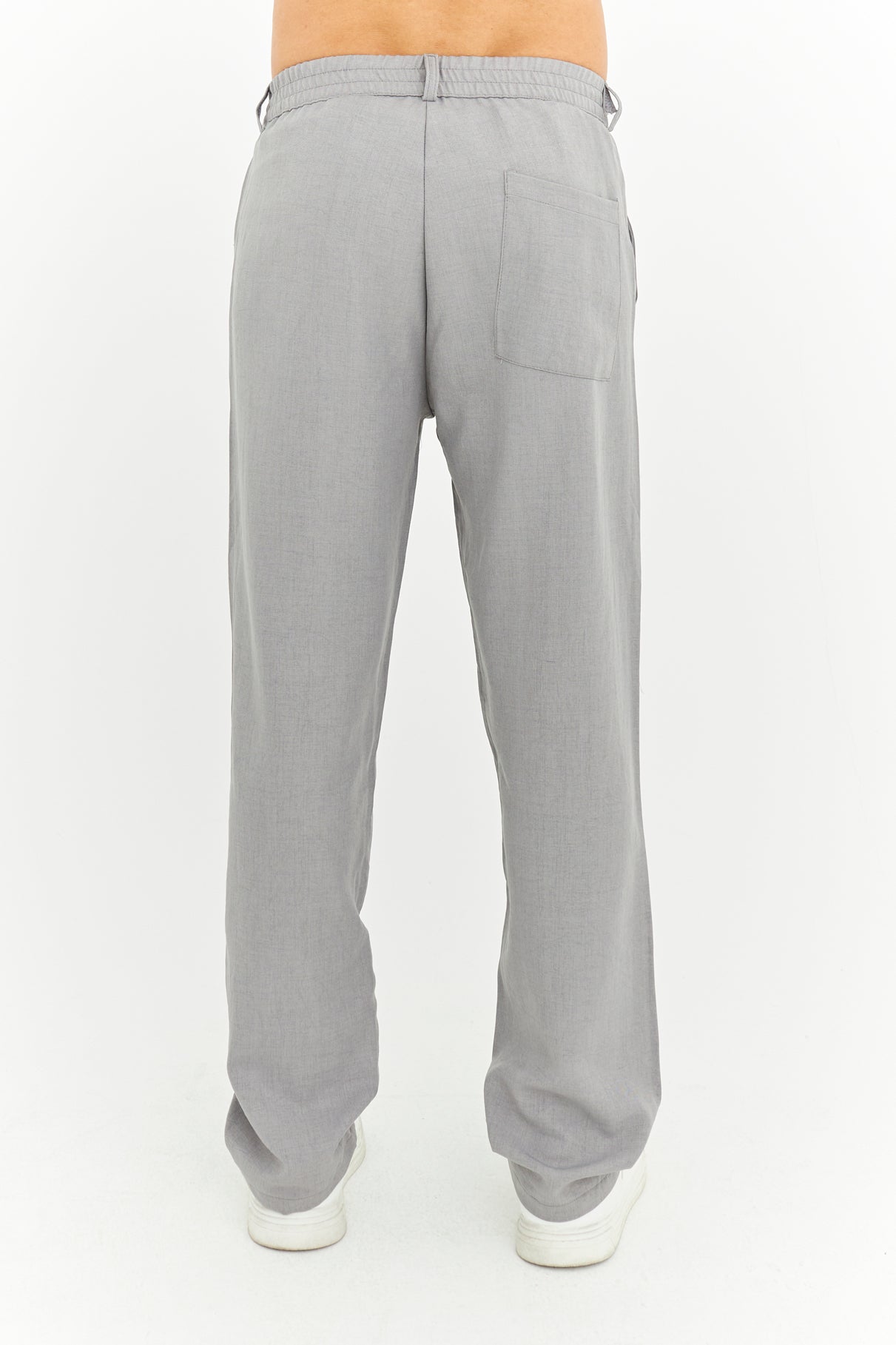 Baggy Fit Premium Keten pantolon