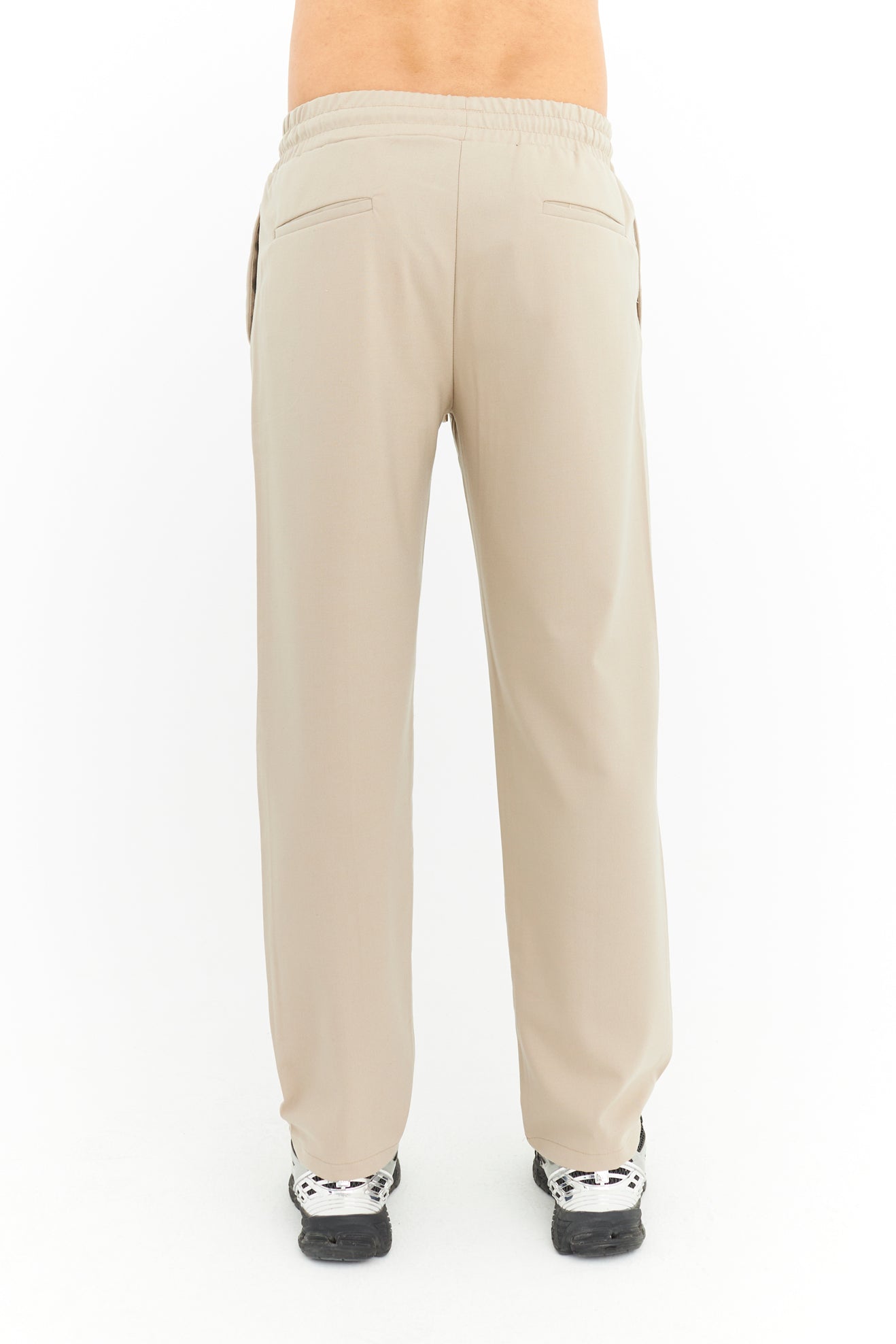 Biye Detay Regular Fit Basic Kumaş Pantolon