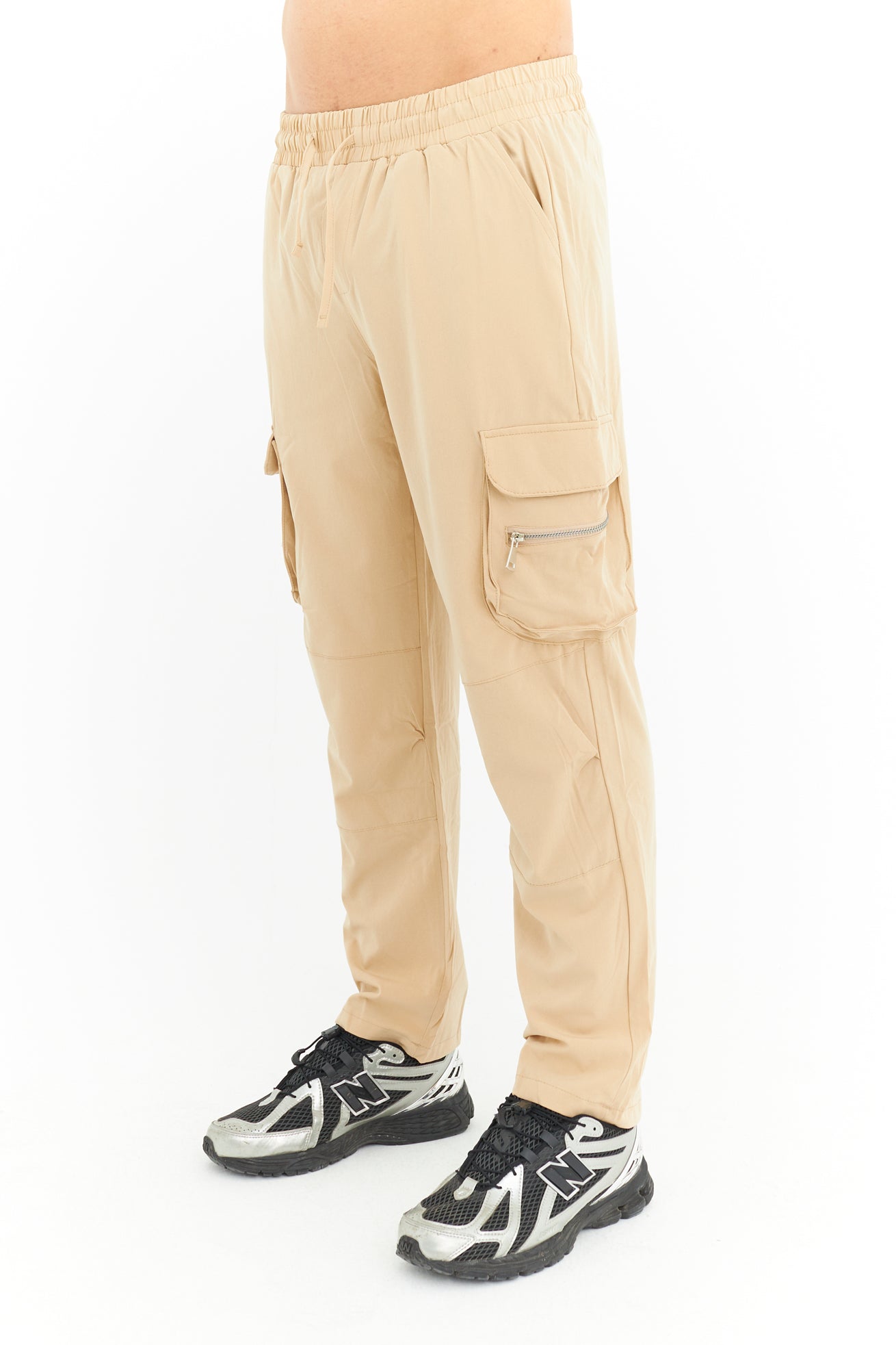 Likralı Paraşüt Kargo Pantolon