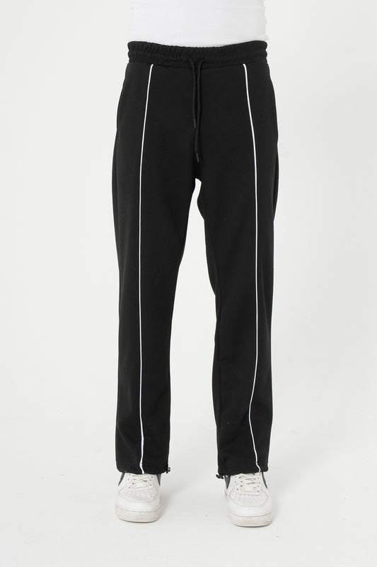 Unisex Biye Detaylı Baggy Eşofman