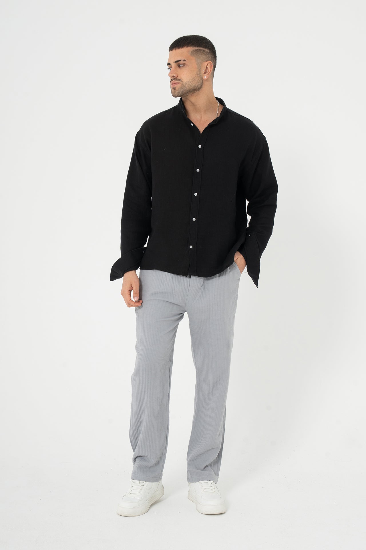 Baggy Müslim Kumaş Eşofman