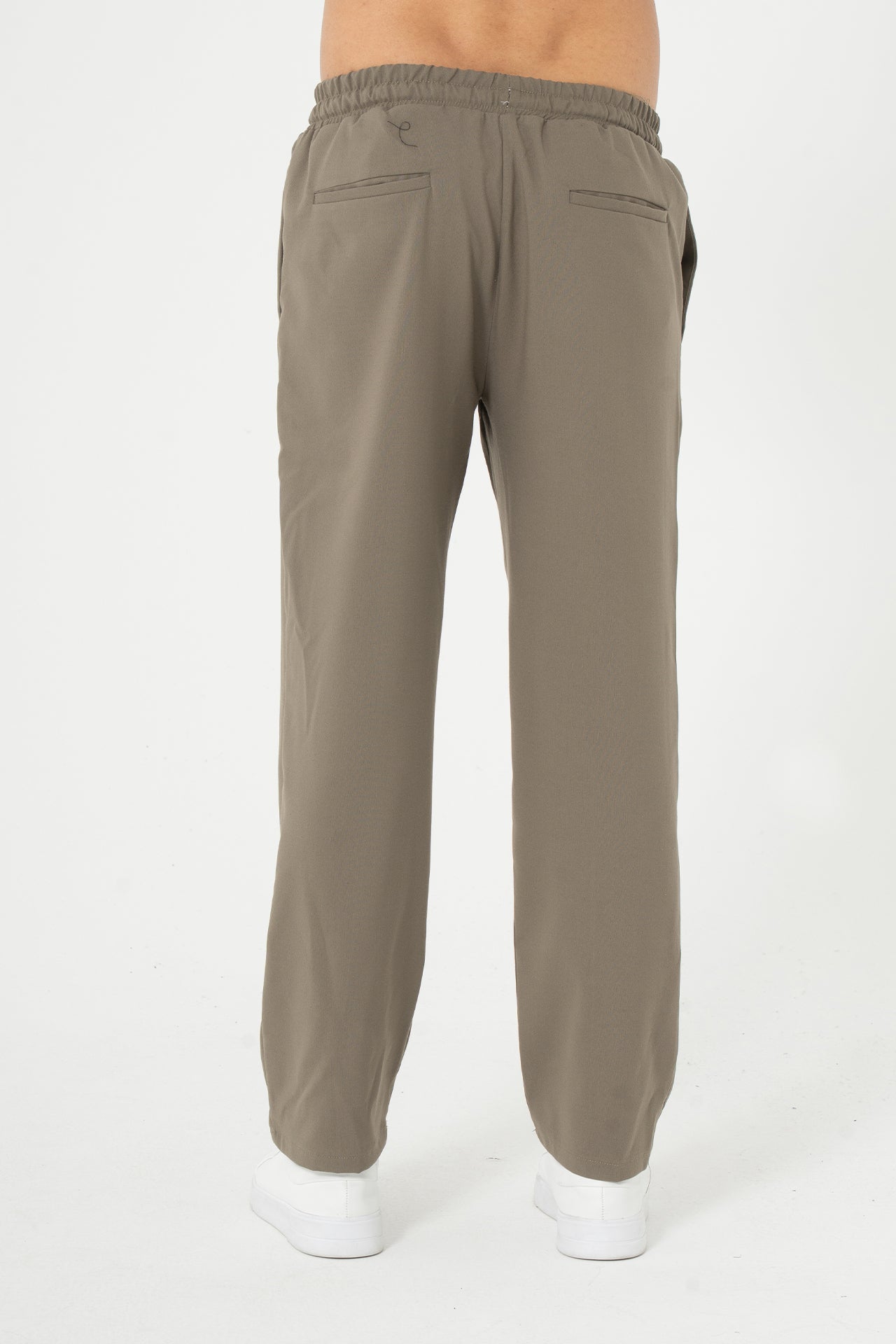 Biye Detay Relaxed Fit Kumaş Pantolon