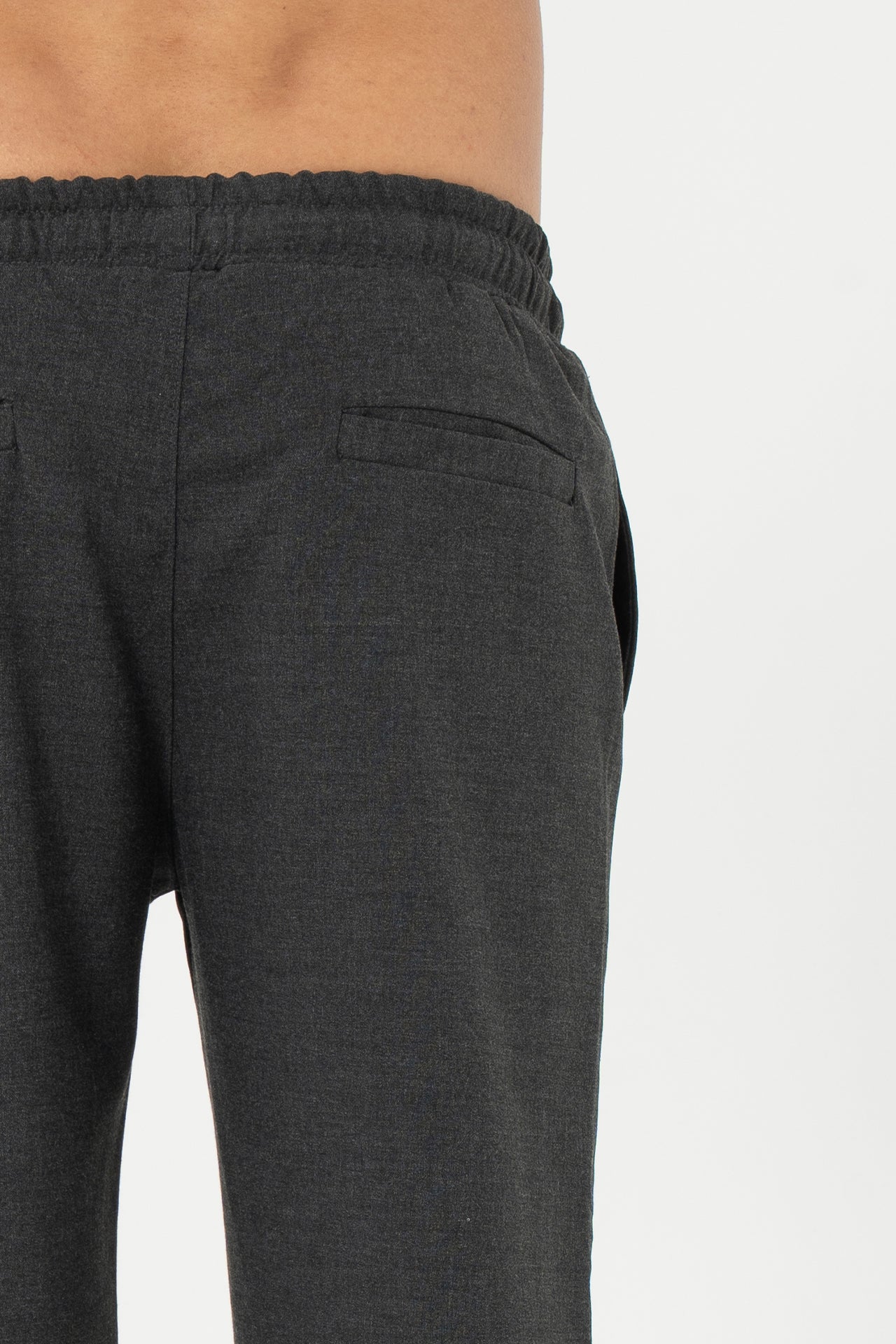 Kordonlu Regular Fit Kumaş Pantolon