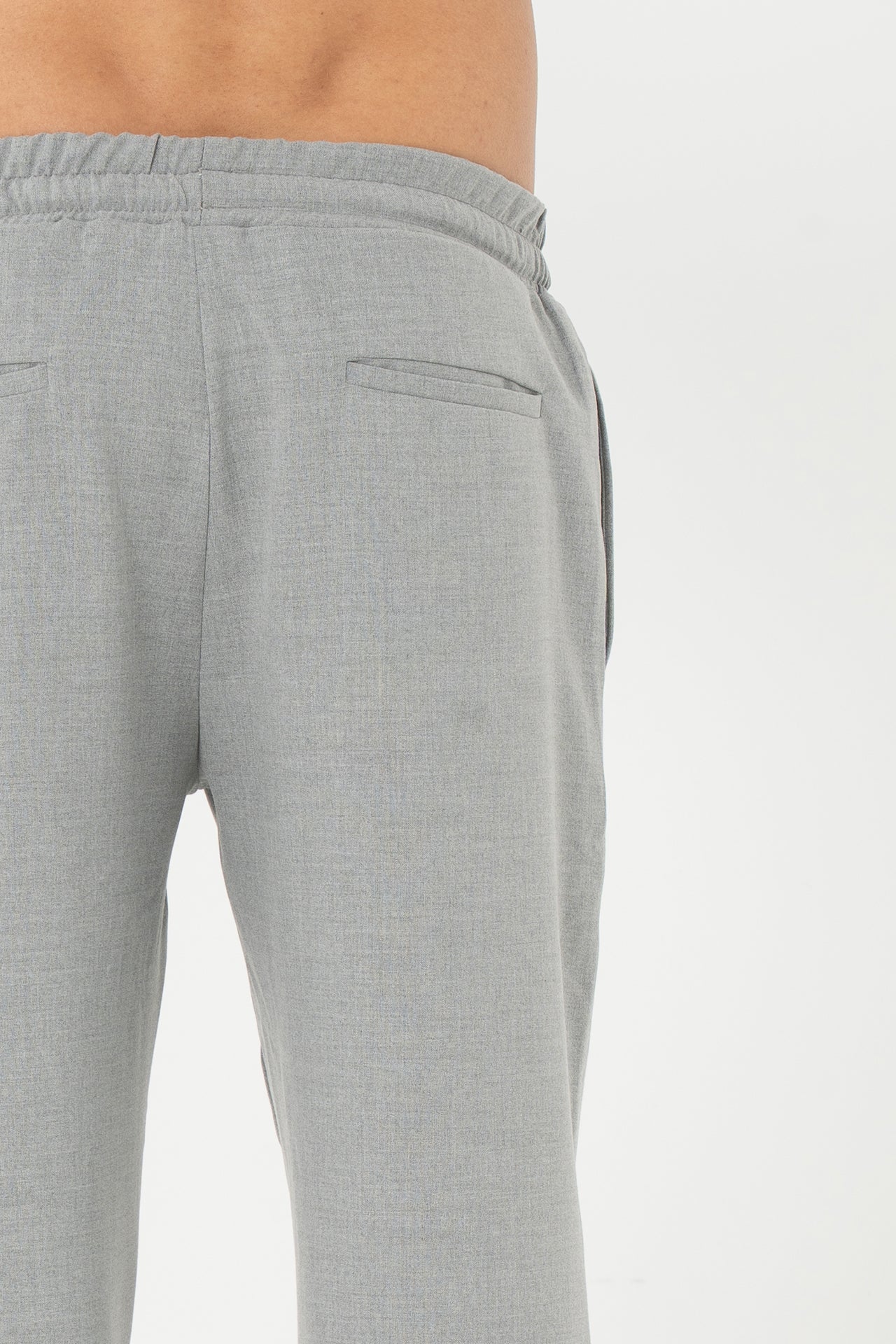 Biye Detay Relaxed Fit Kumaş Pantolon