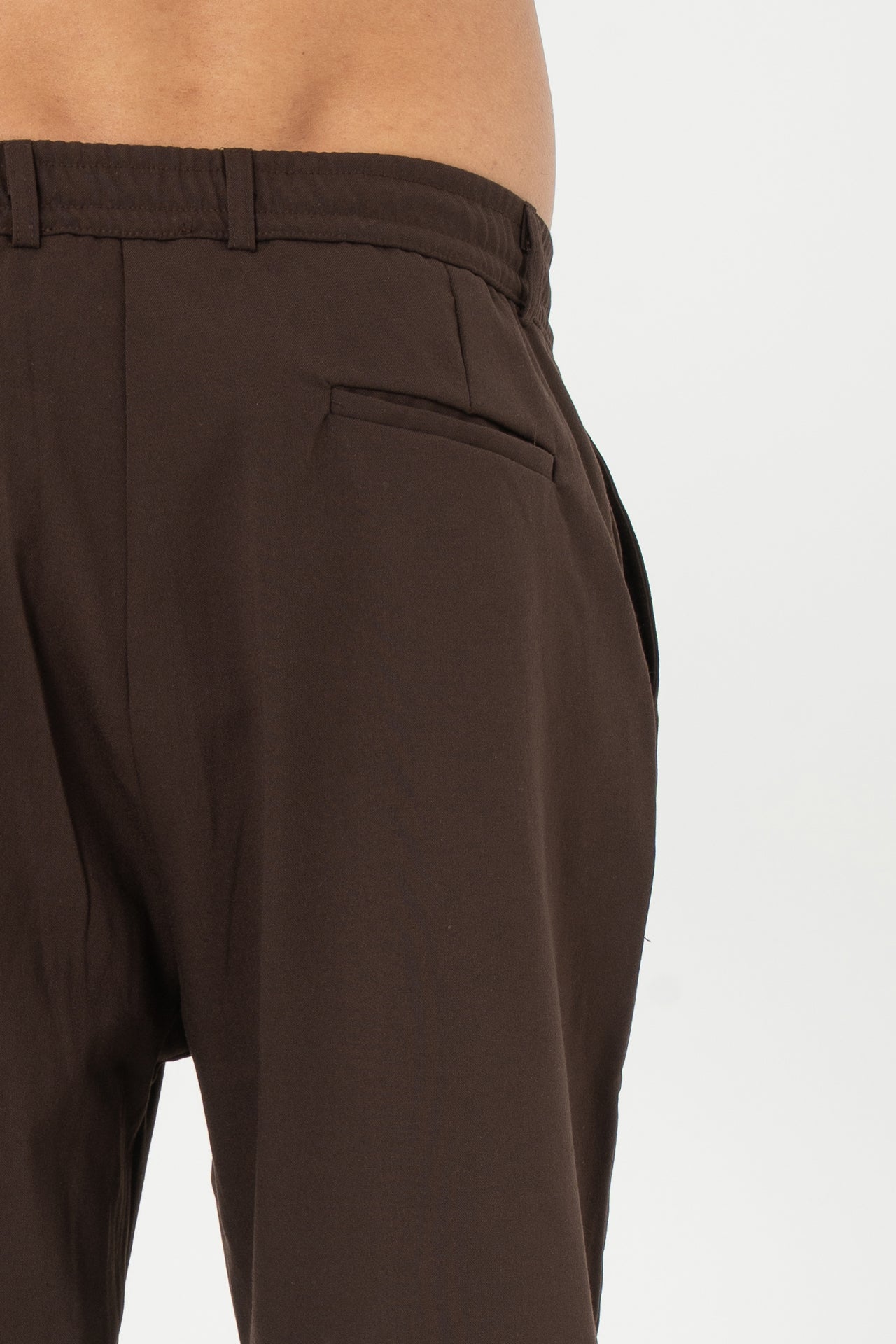 Baggy Pileli Kumaş  Pantolon