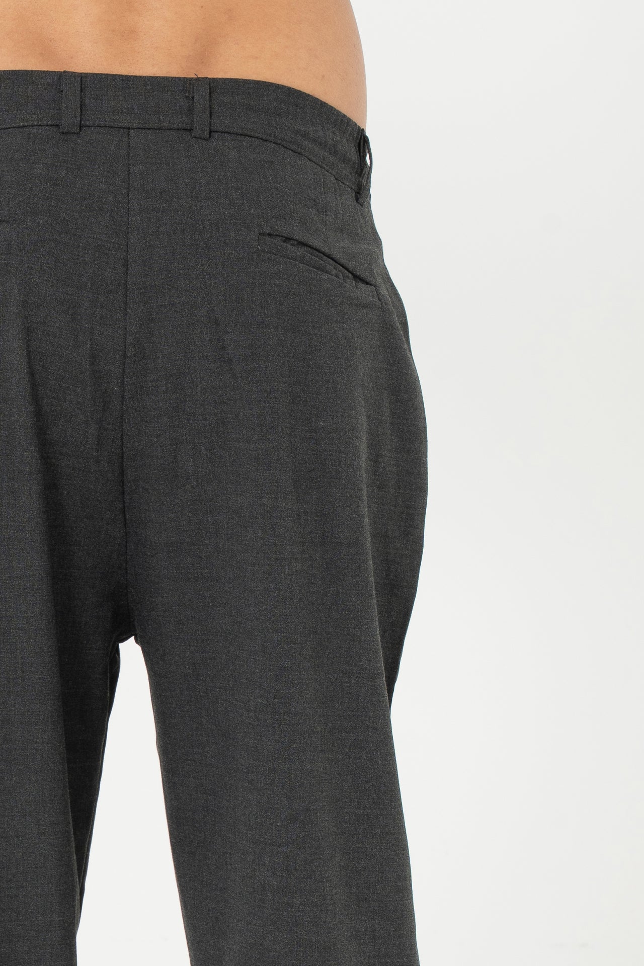 Baggy Pileli Kumaş  Pantolon