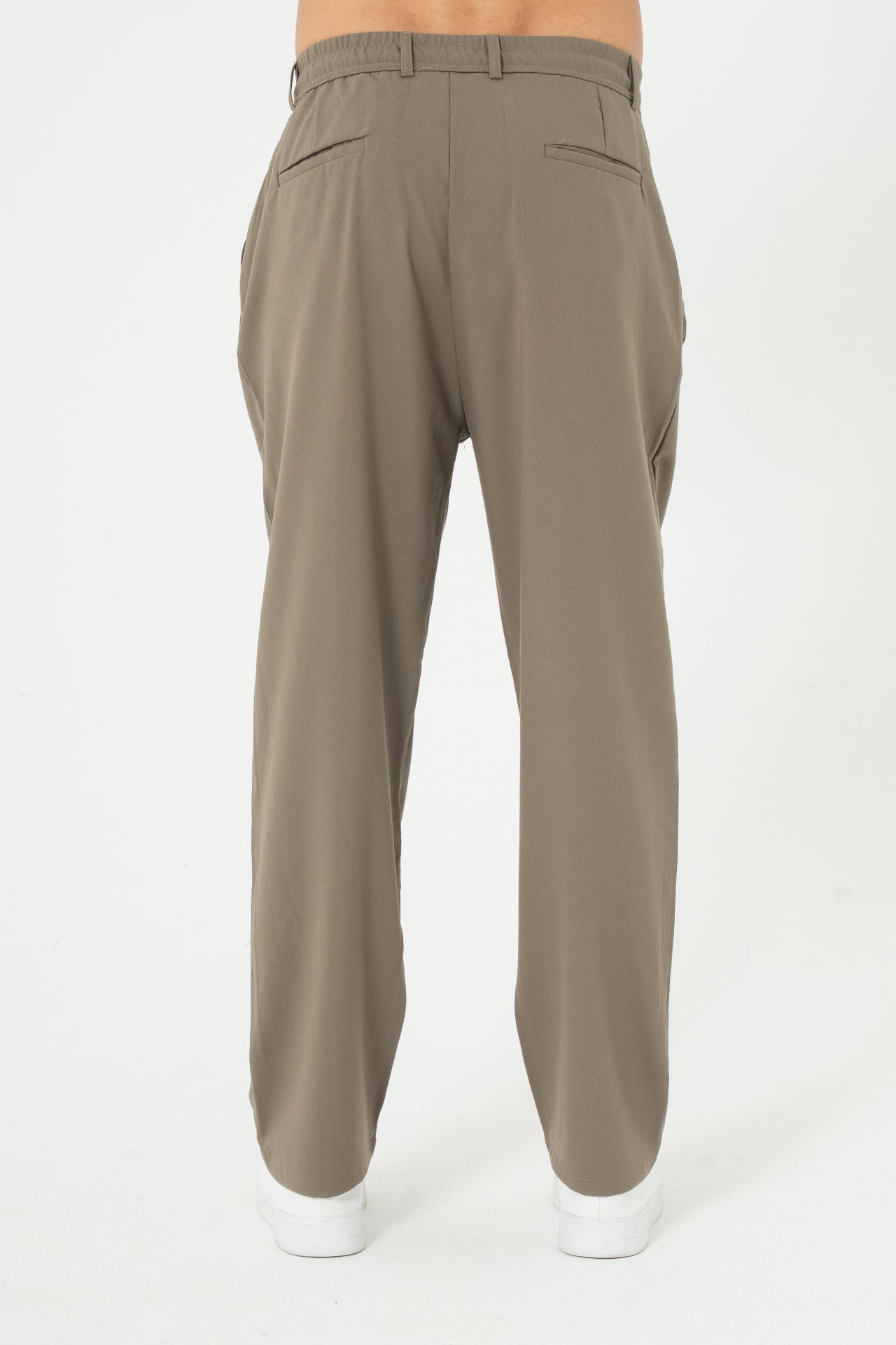 Baggy Pileli Kumaş  Pantolon