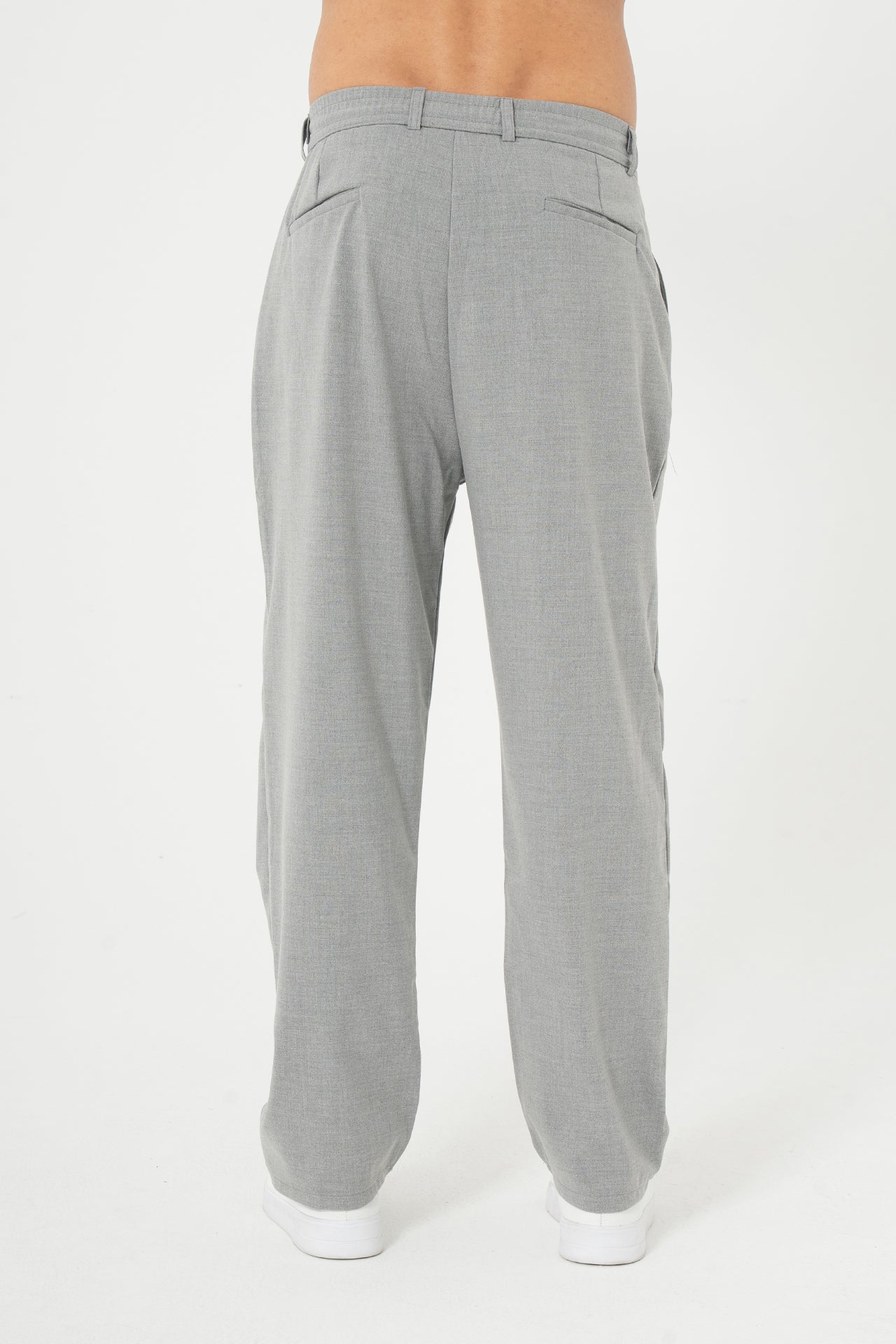 Baggy Pileli Kumaş  Pantolon