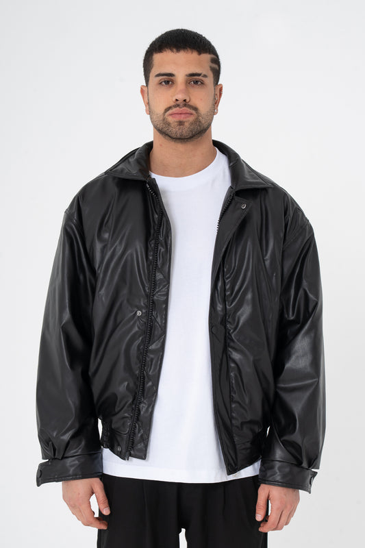 ZR Bomber İçi Şişme Deri Mont