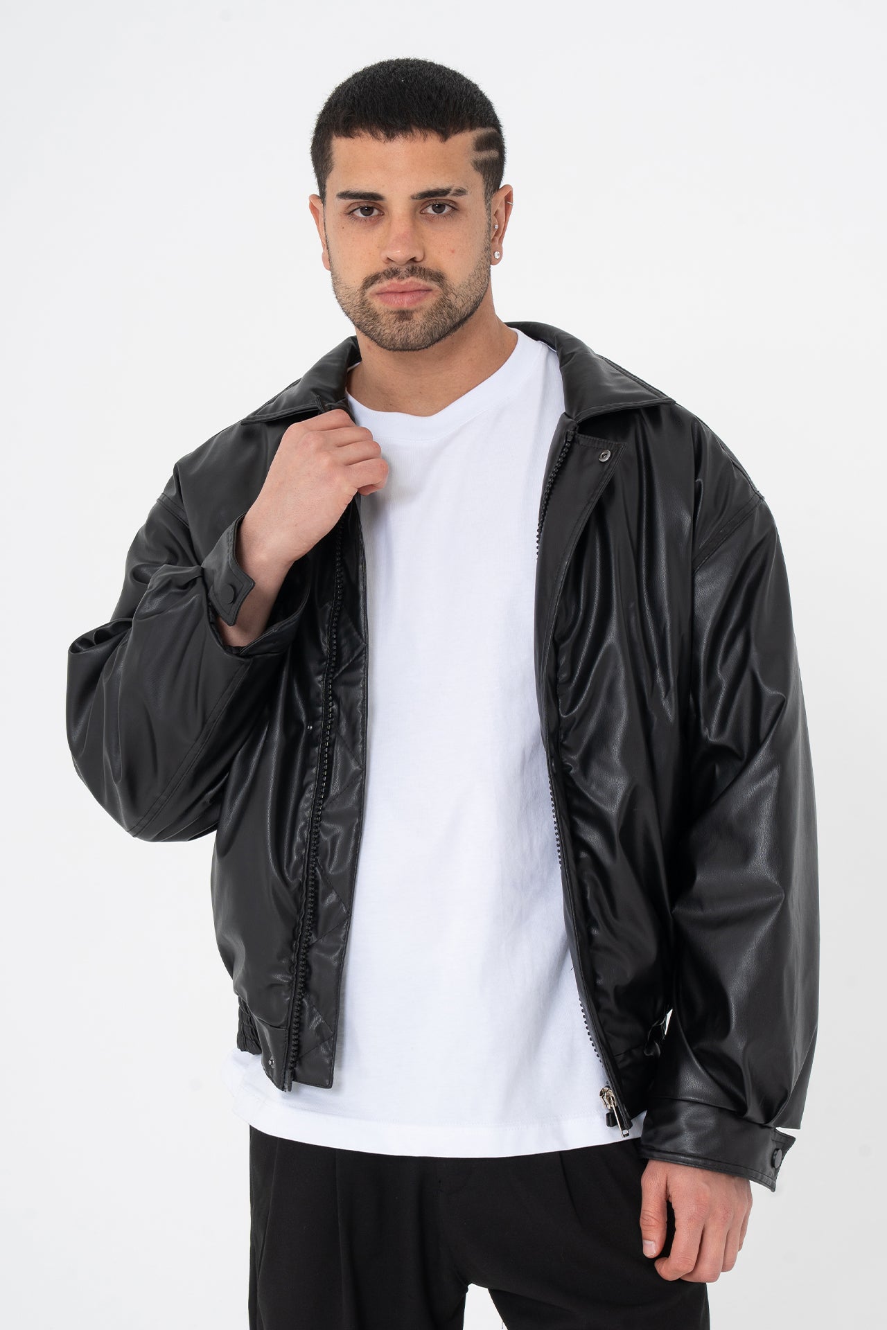 ZR Bomber İçi Şişme Deri Mont