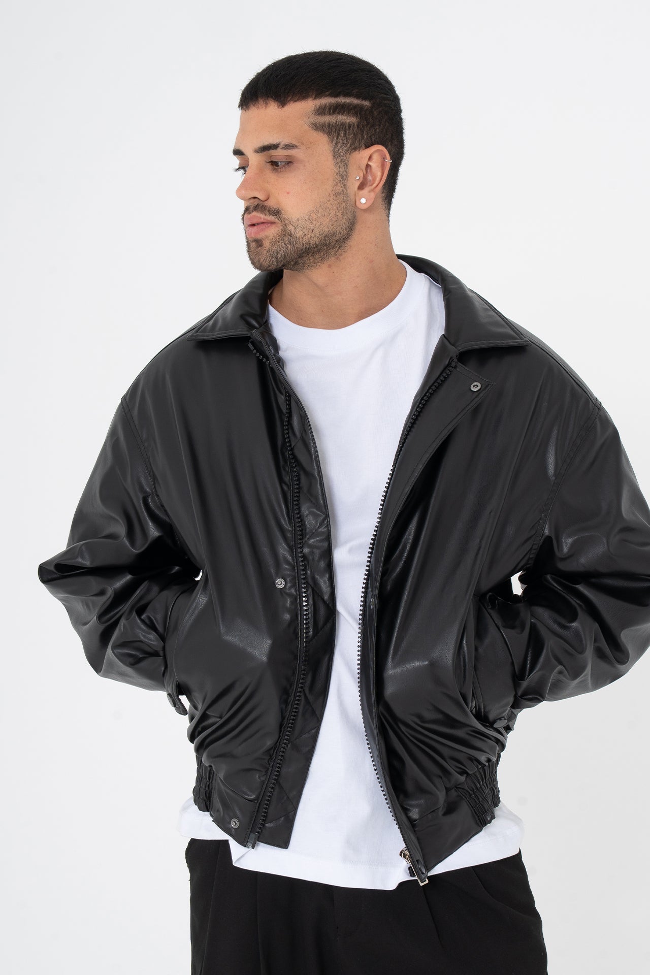 ZR Bomber İçi Şişme Deri Mont