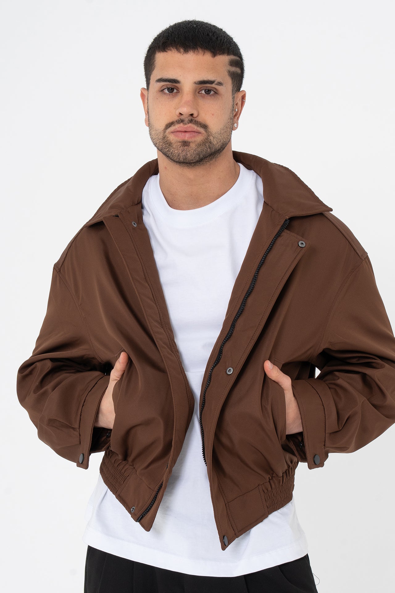 ZR Kumaş Bomber Mevsimlik Ceket