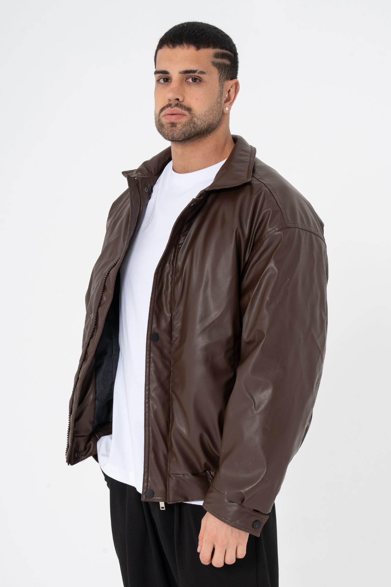 ZR Bomber İçi Şişme Deri Mont