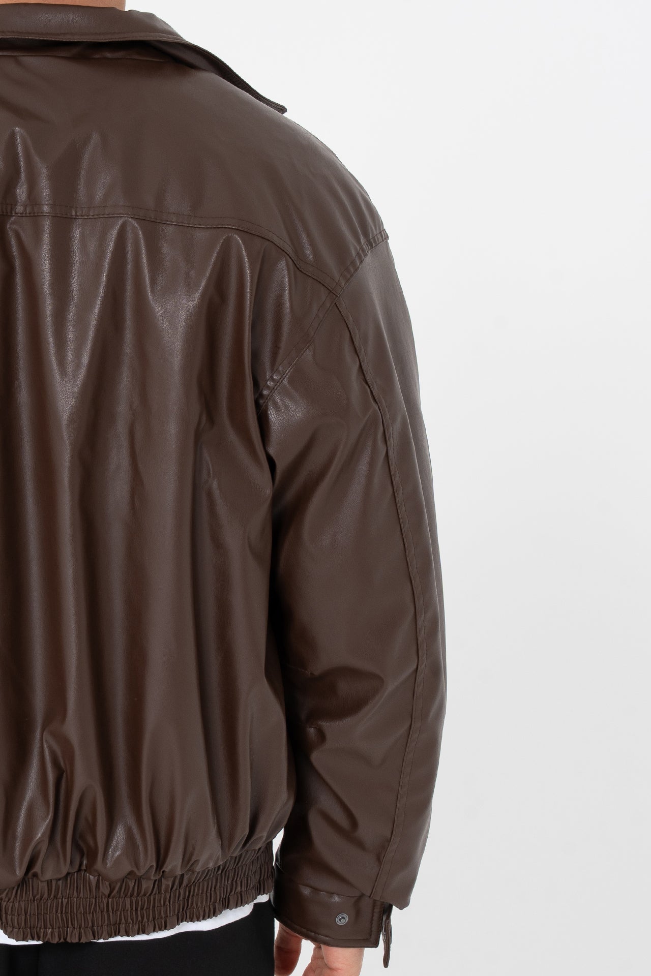 ZR Bomber İçi Şişme Deri Mont