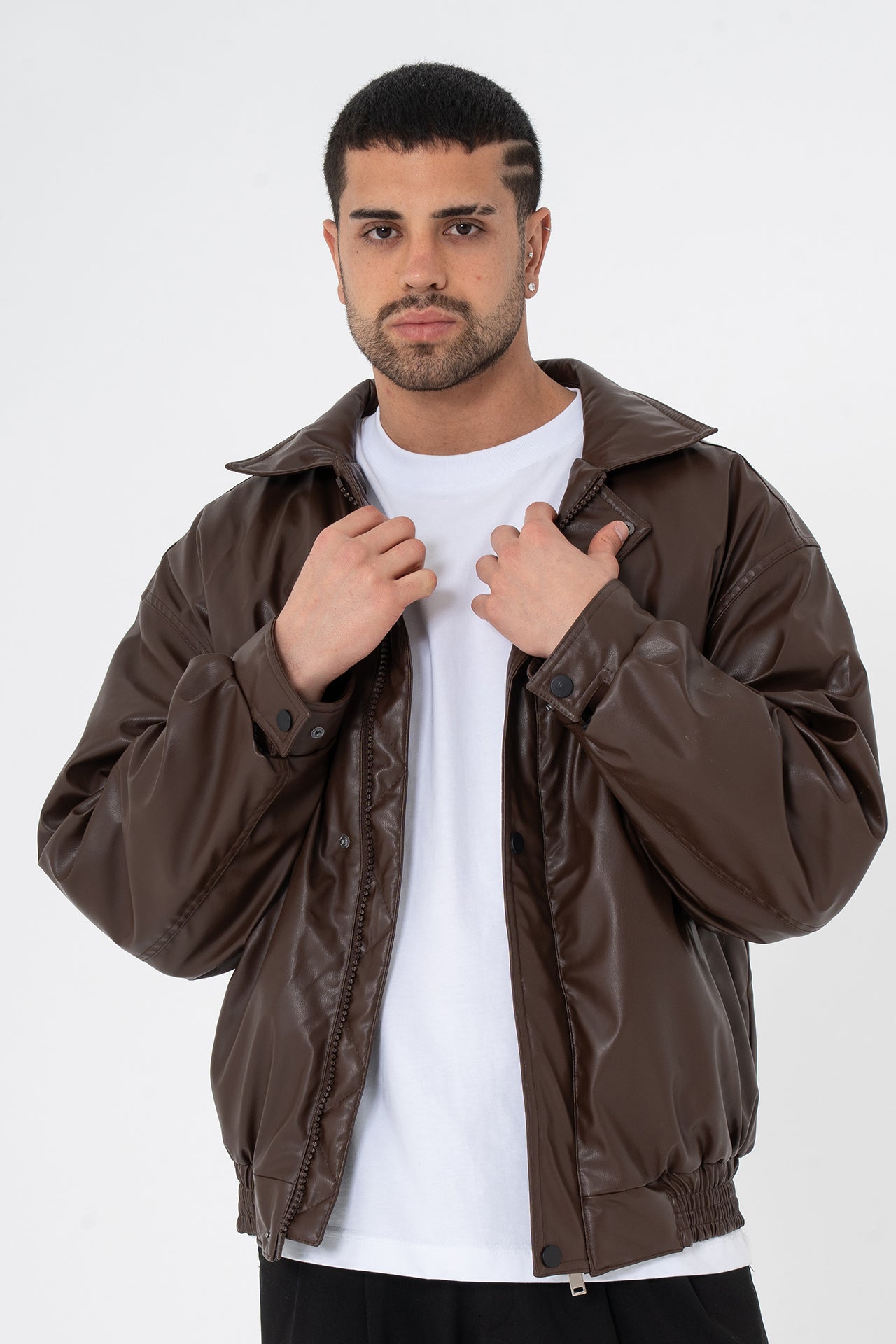 ZR Bomber İçi Şişme Deri Mont