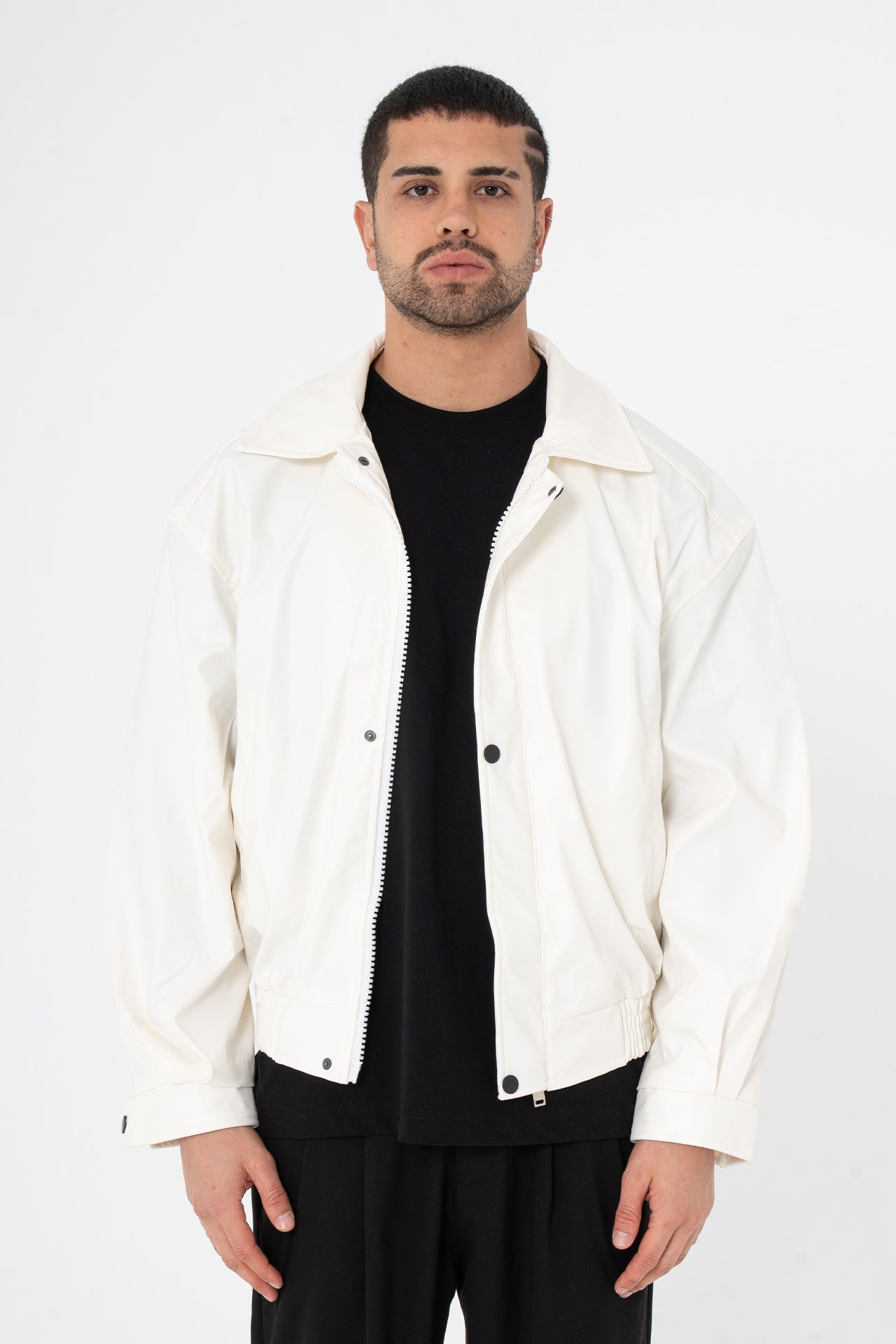 ZR Bomber İnce Deri Ceket