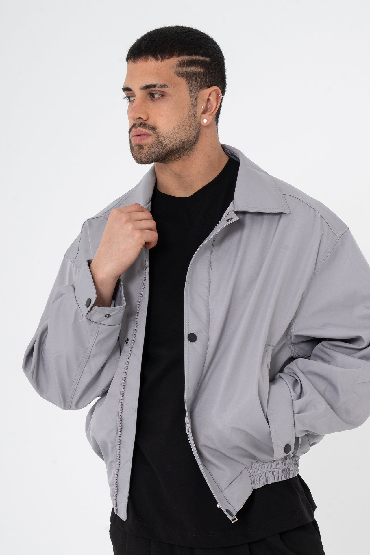 ZR Kumaş Bomber Mevsimlik Ceket