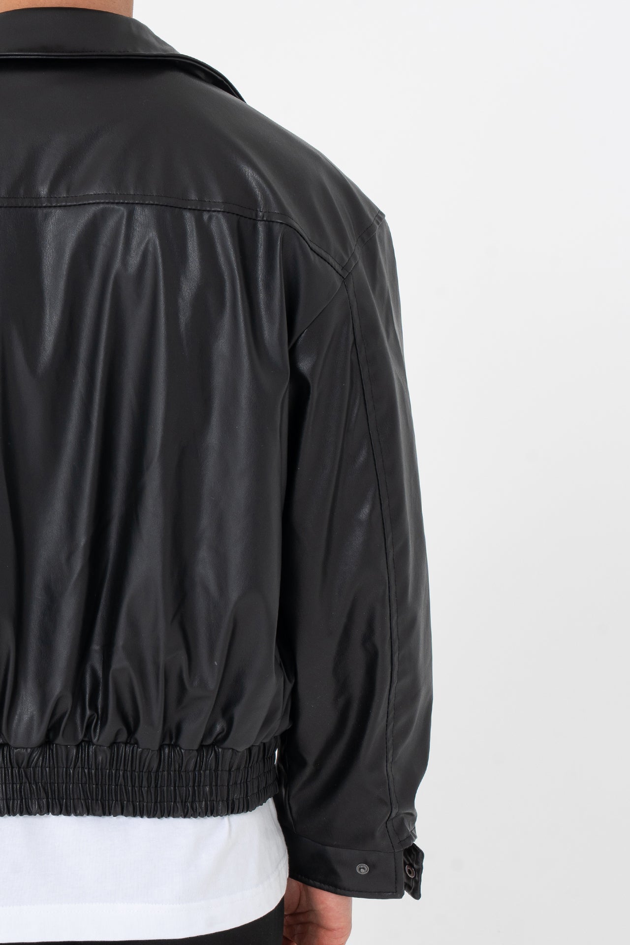 Stwd Nakışlı ZR Bomber Deri Ceket