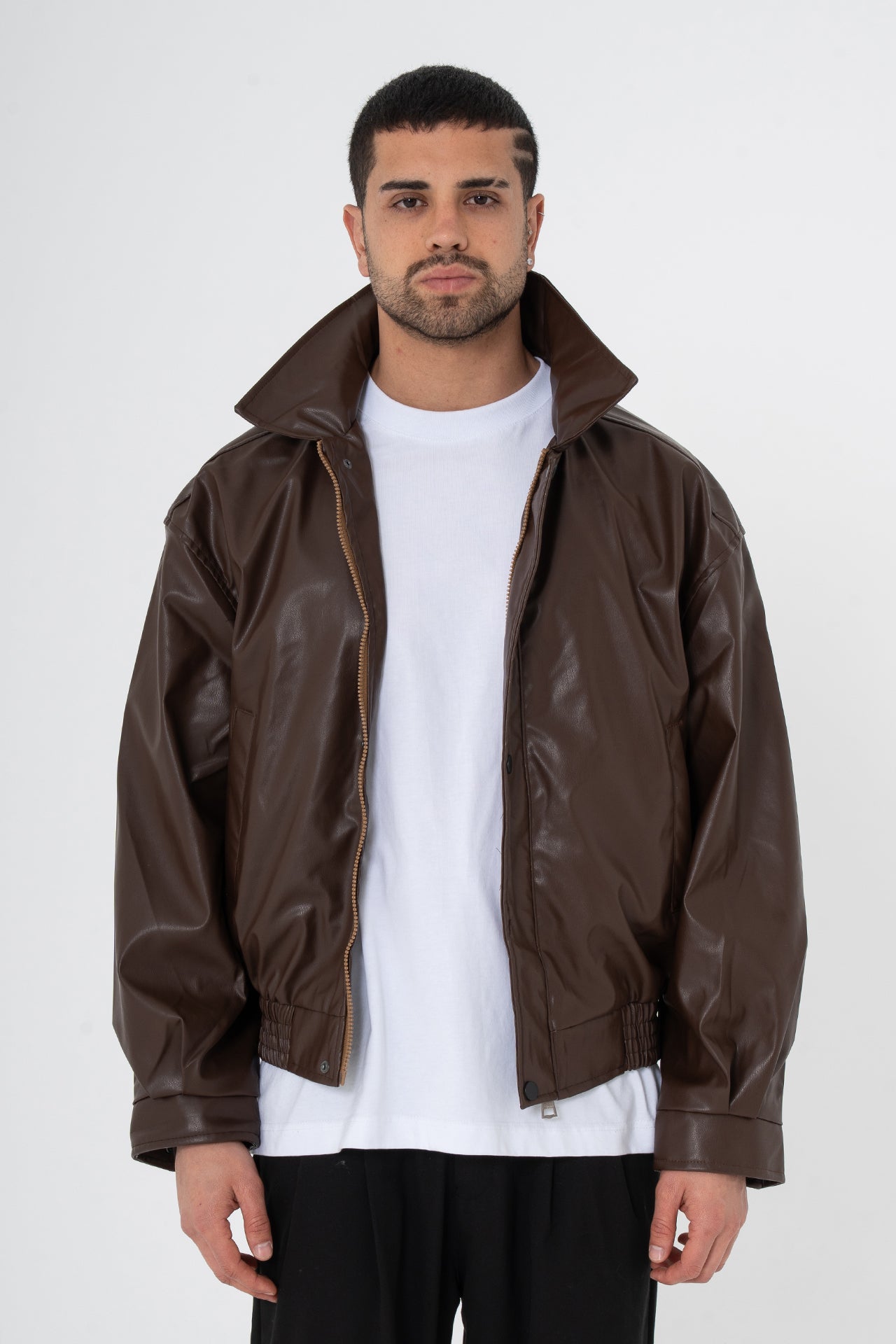 ZR Bomber İnce Deri Ceket