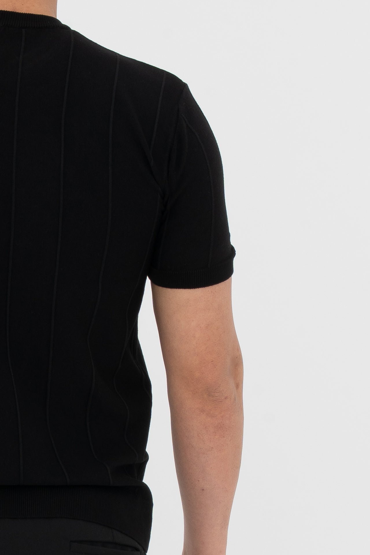 Regular Fit Fitilli Triko Tişört