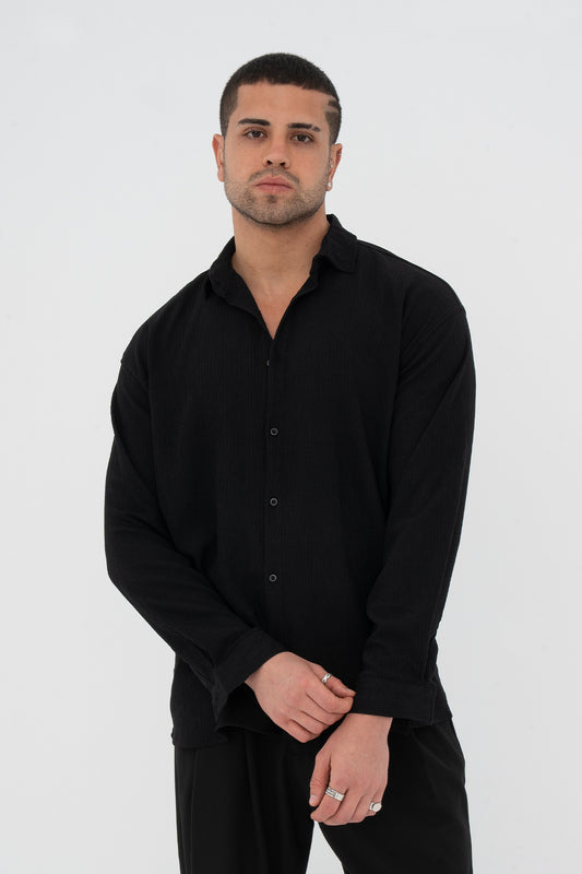 Seul Kumaş Oversize Gömlek