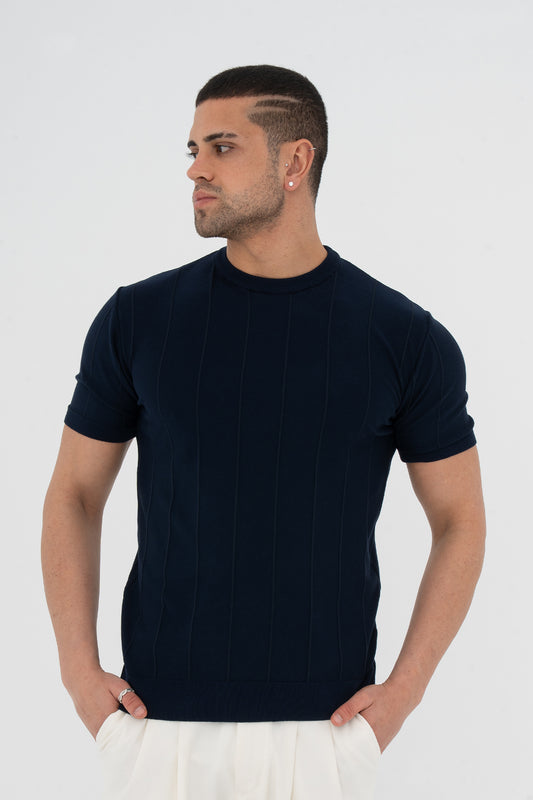 Regular Fit Fitilli Triko Tişört