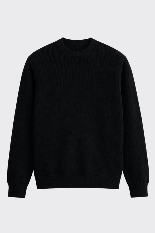 Bisiklet Yaka Premium Selanik Örgü Triko Kazak