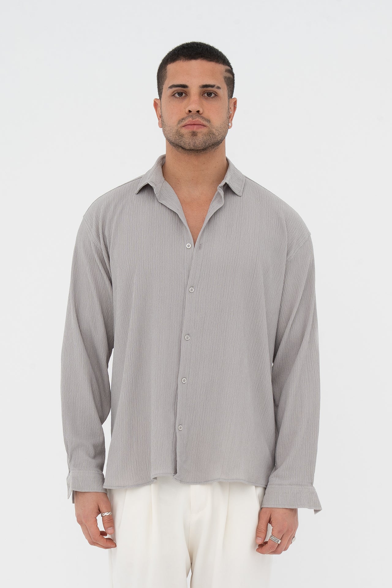 Seul Kumaş Oversize Gömlek