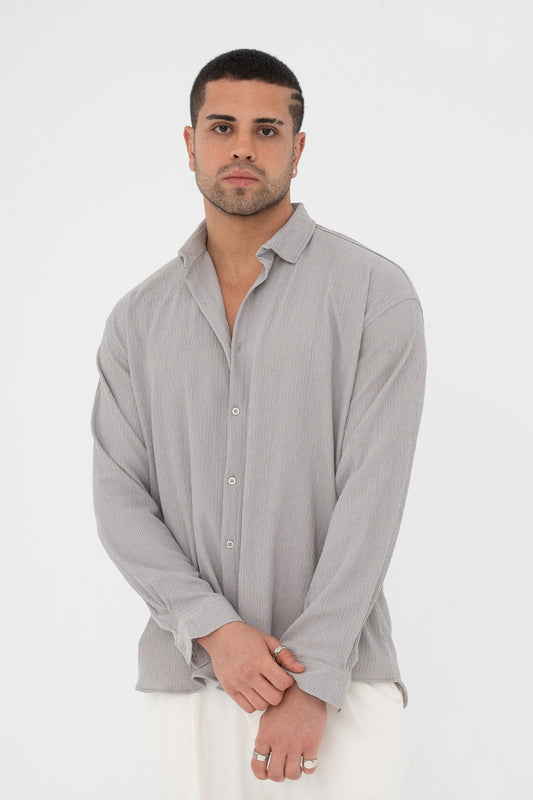 Seul Kumaş Oversize Gömlek