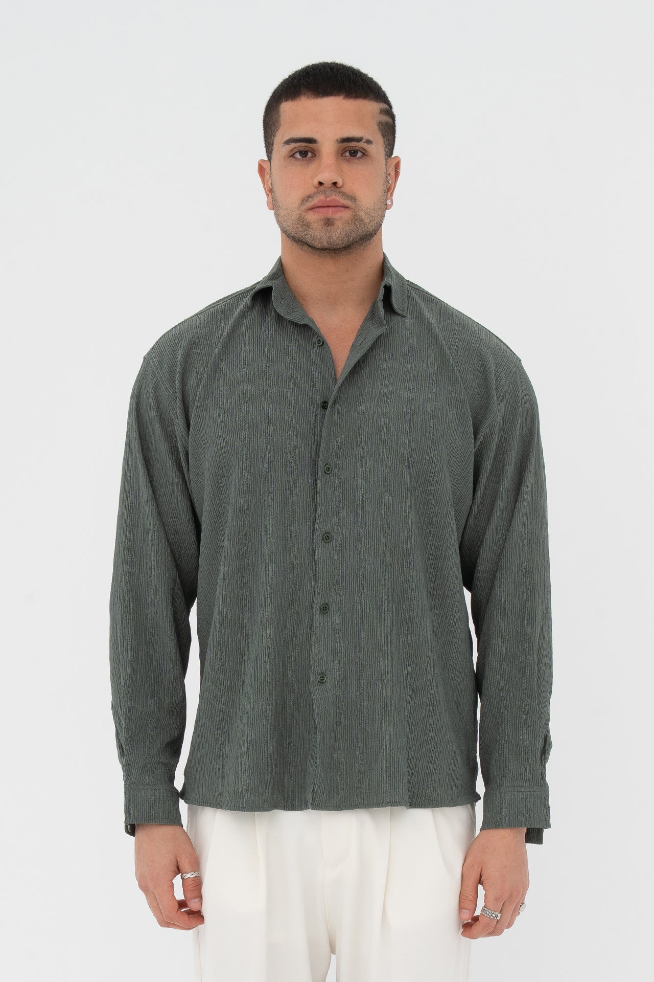 Seul Kumaş Oversize Gömlek