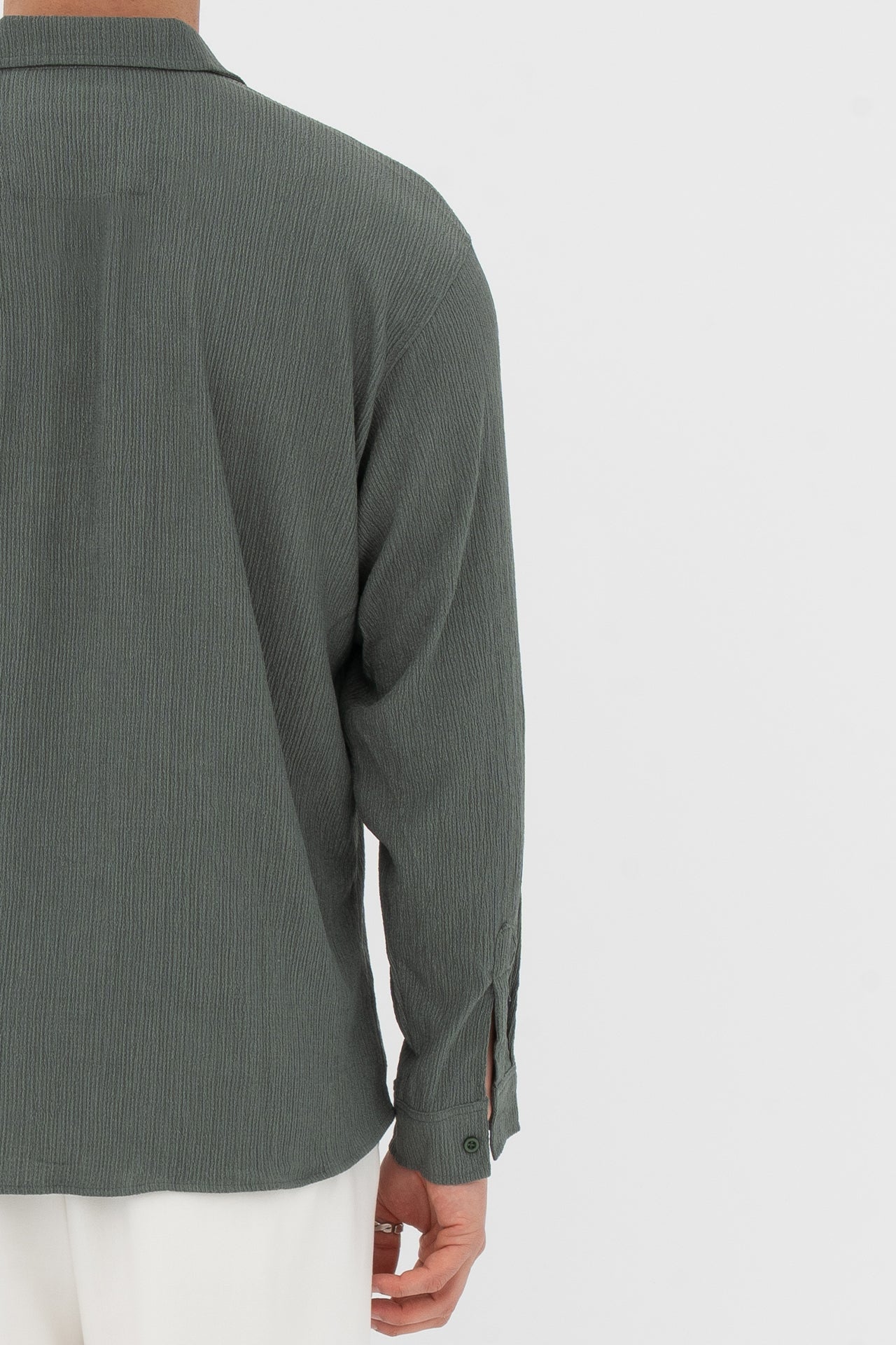 Seul Kumaş Oversize Gömlek