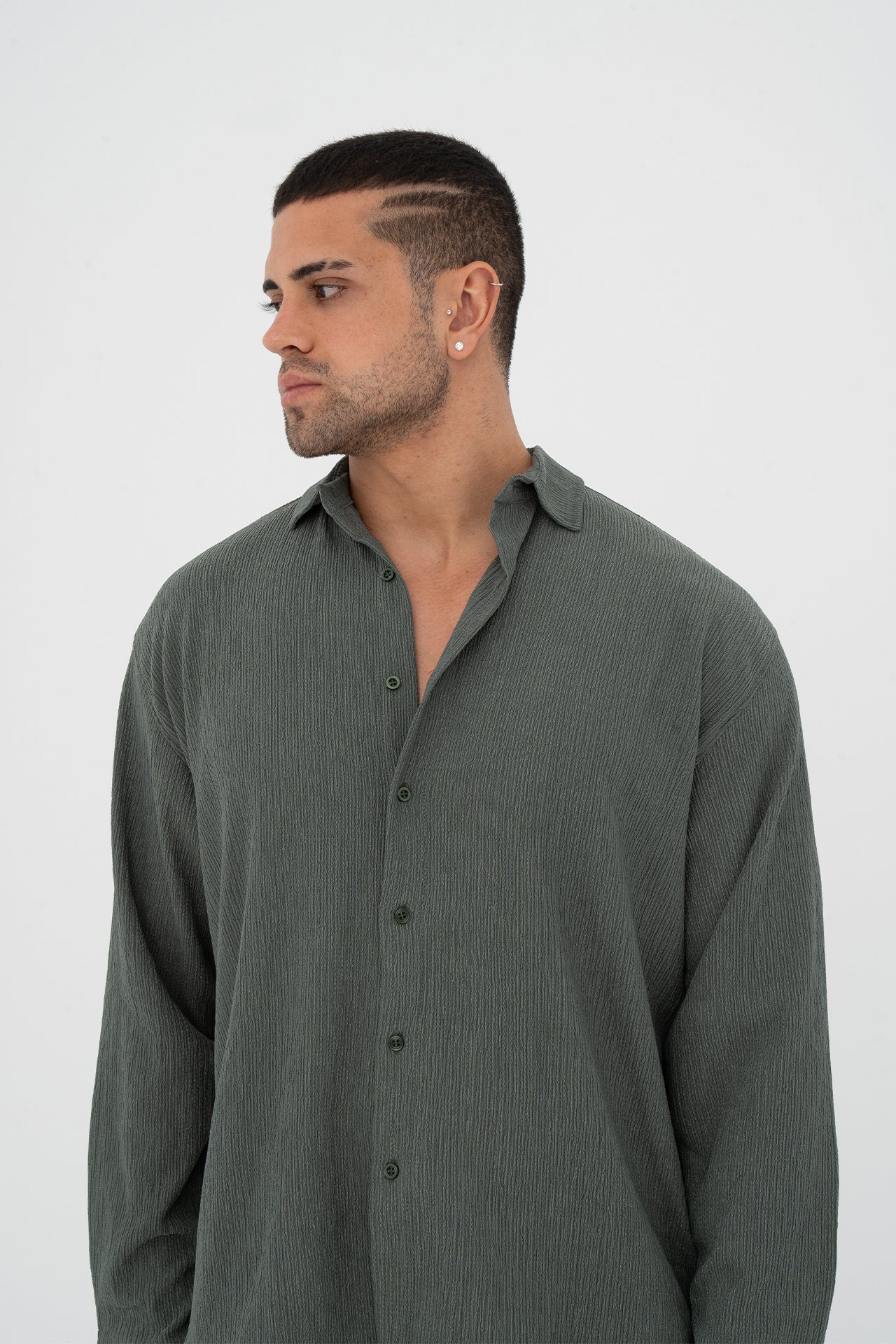 Seul Kumaş Oversize Gömlek