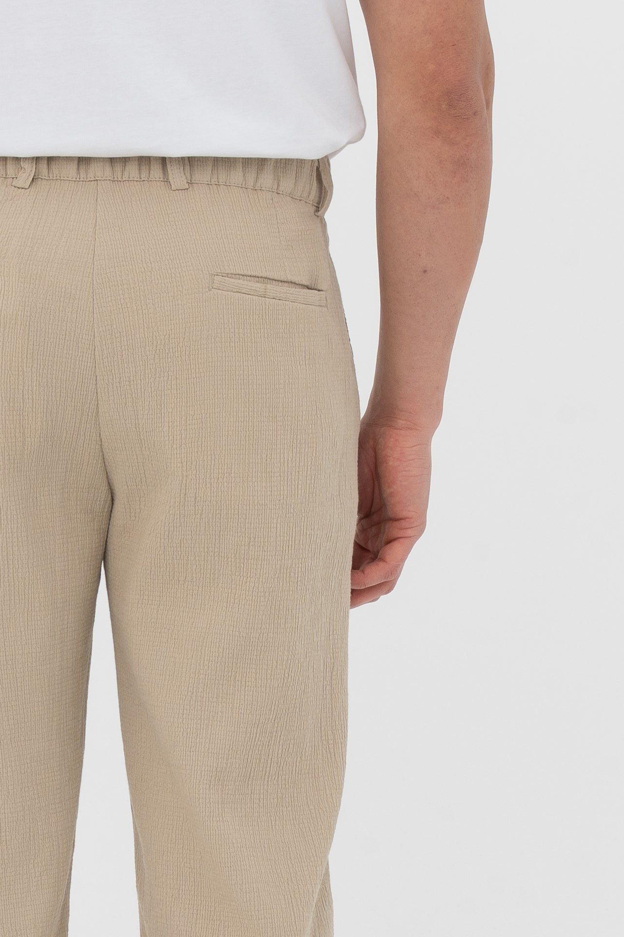 Çizgi Detay Regular Fit Kumaş Pantolon