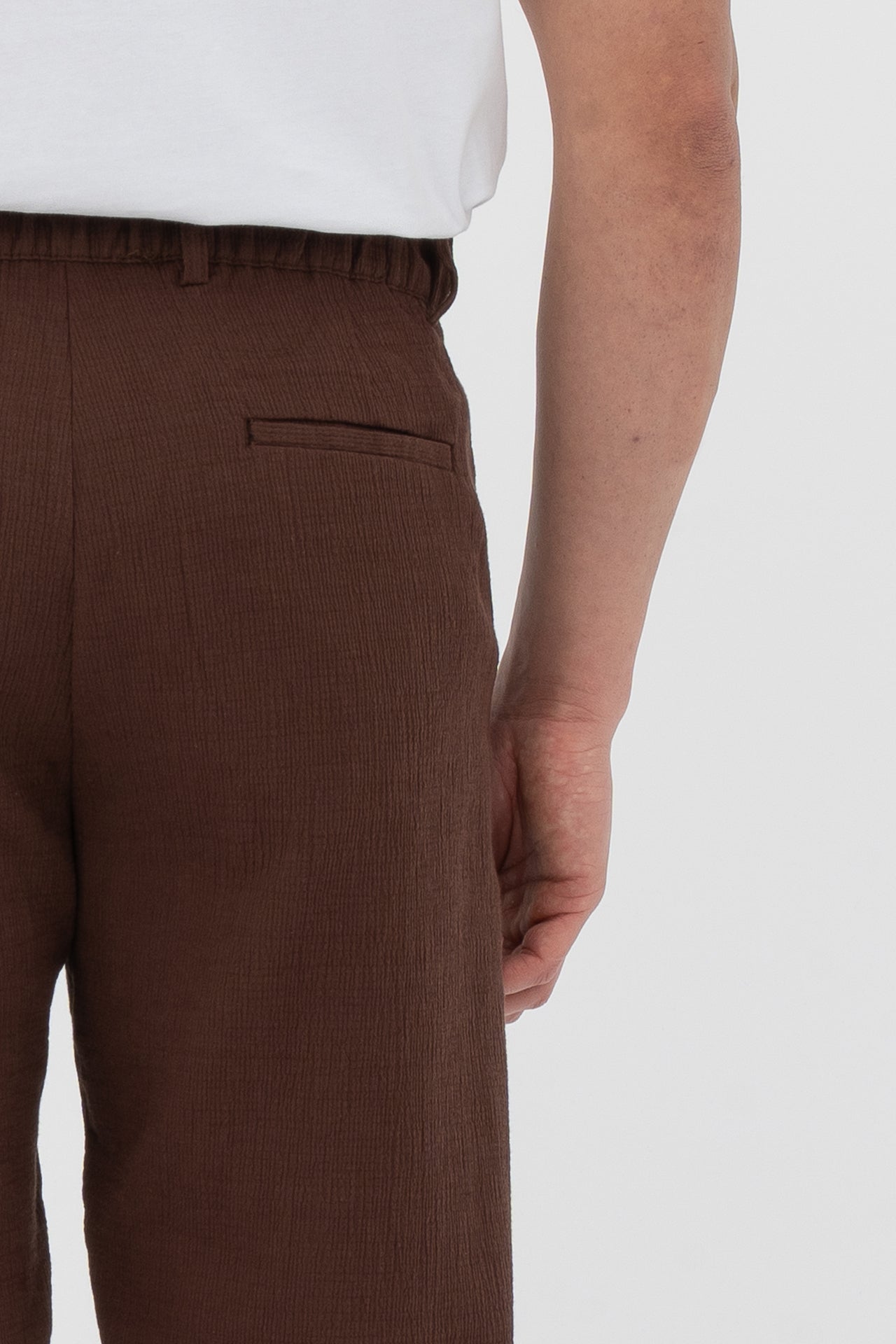 Çizgi Detay Regular Fit Kumaş Pantolon