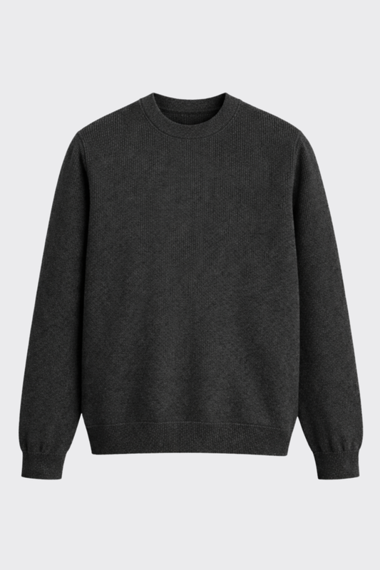 Bisiklet Yaka Premium Selanik Örgü Triko Kazak