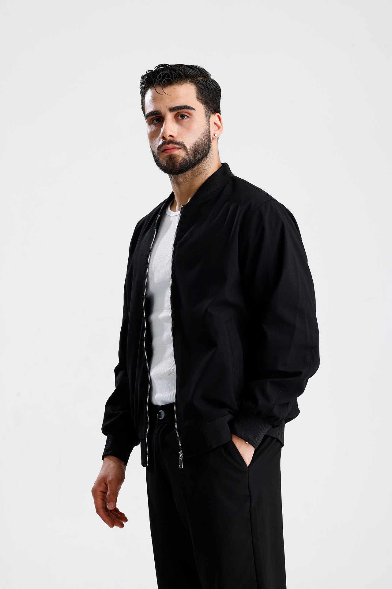 Bisiklet Yaka Casual Ceket