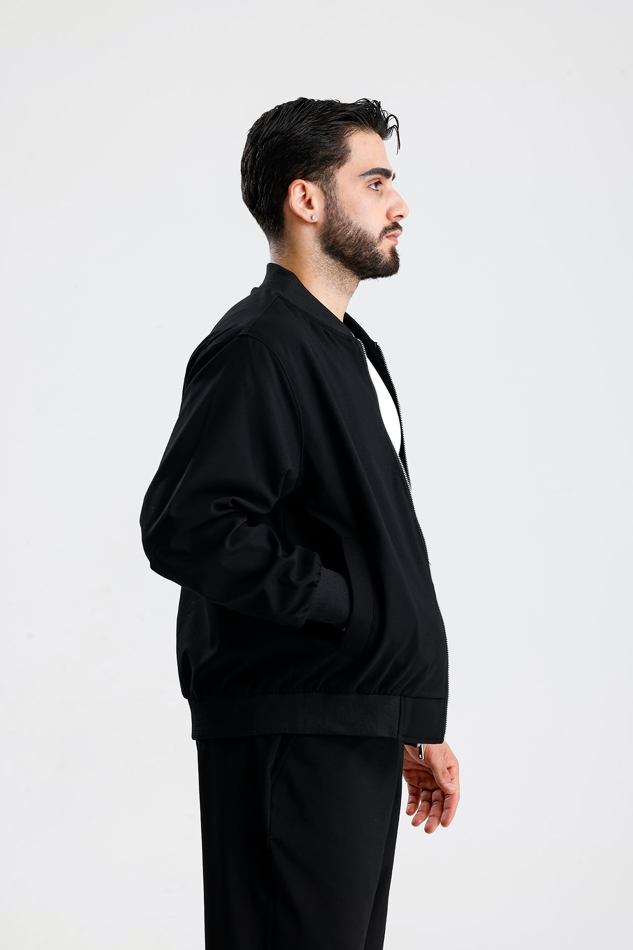 Bisiklet Yaka Casual Ceket