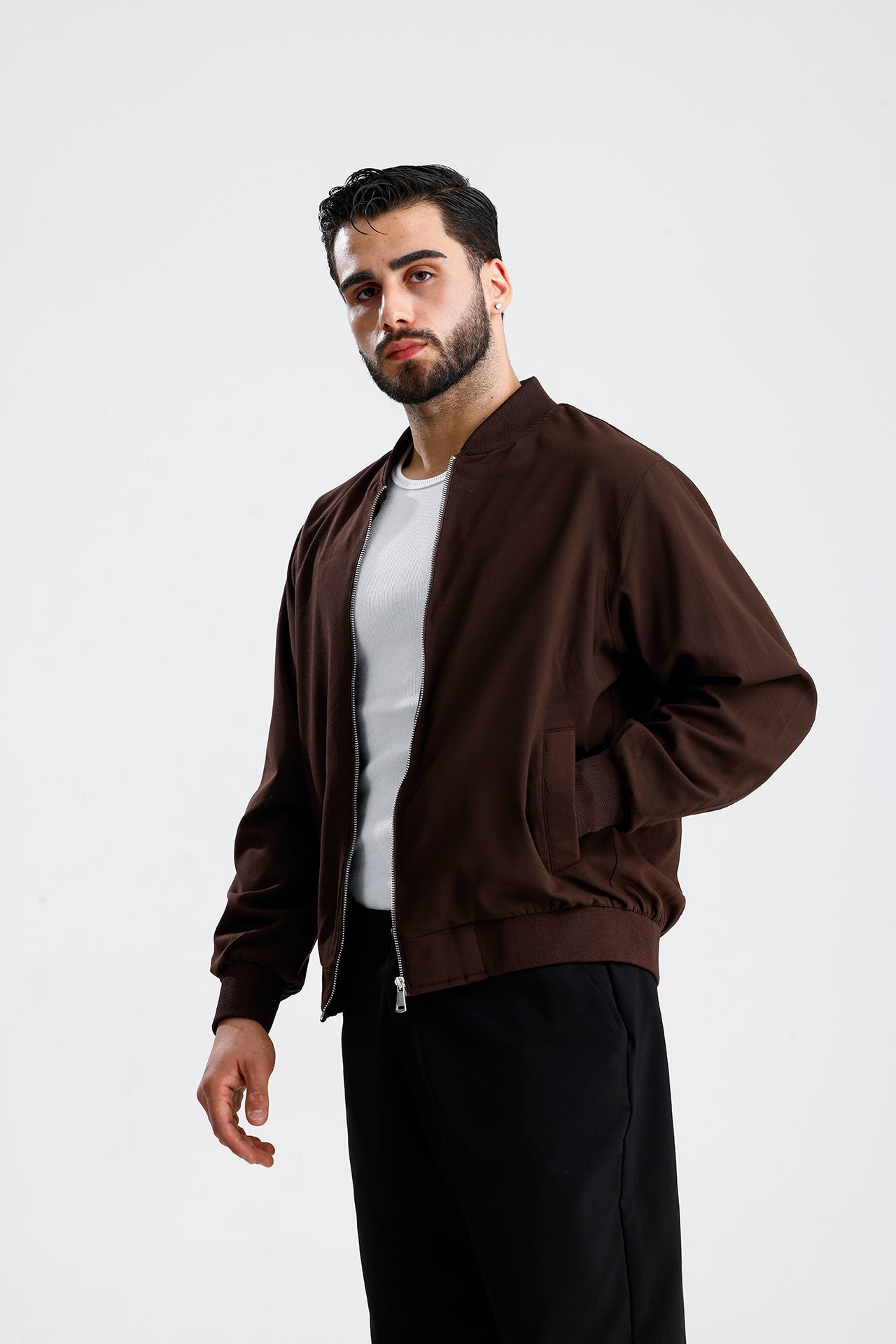 Bisiklet Yaka Casual Ceket