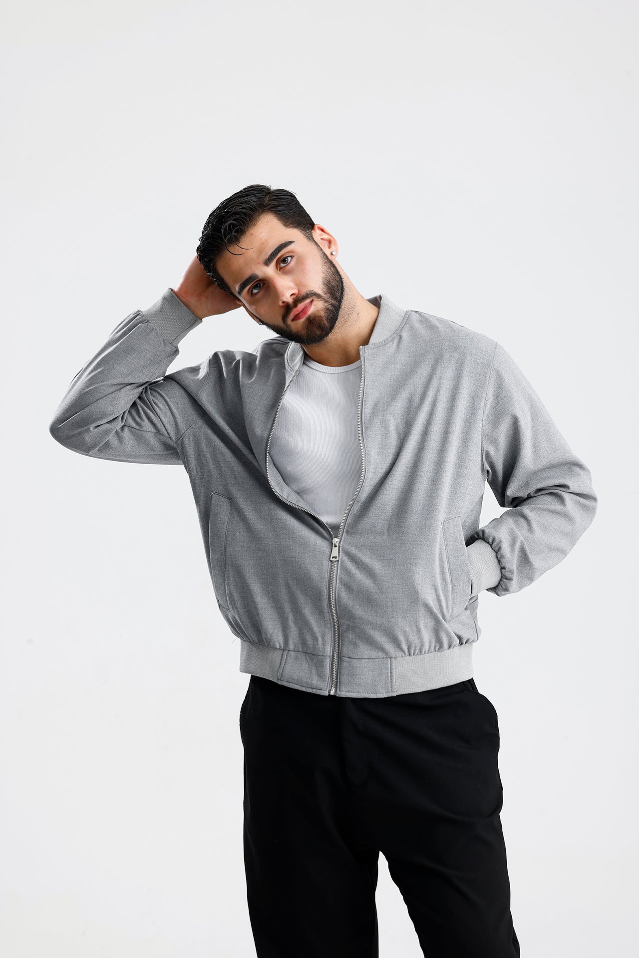 Bisiklet Yaka Casual Ceket