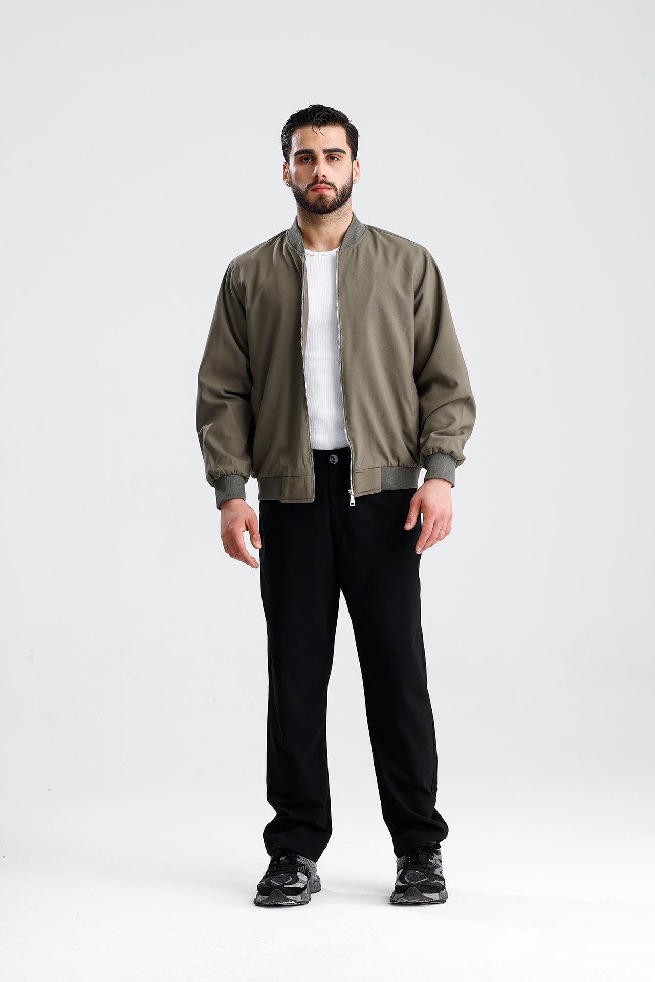 Bisiklet Yaka Casual Ceket