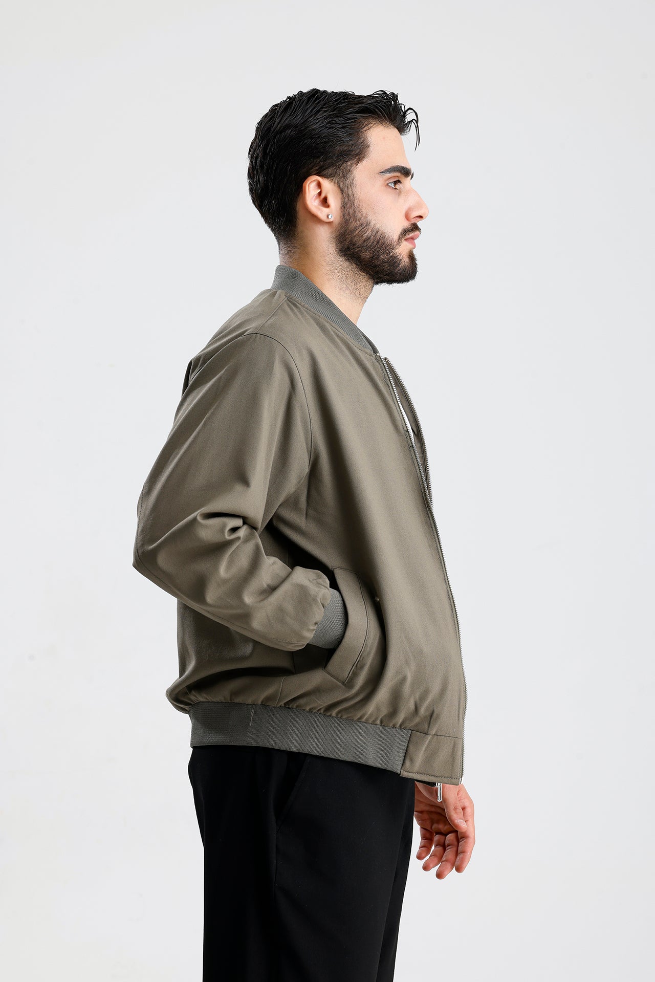 Bisiklet Yaka Casual Ceket