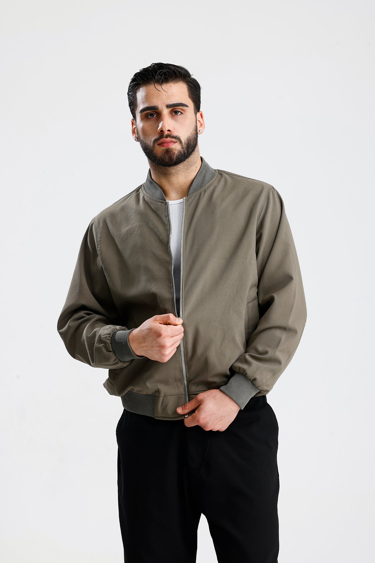 Bisiklet Yaka Casual Ceket