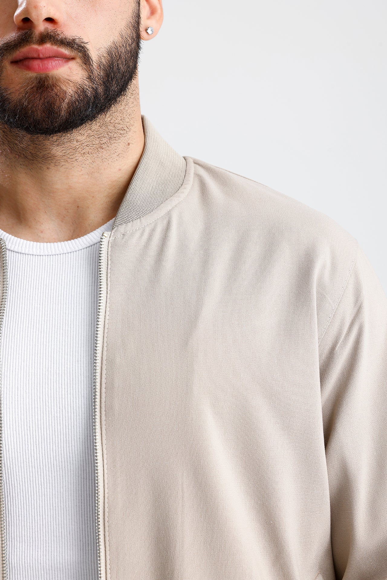 Bisiklet Yaka Casual Ceket