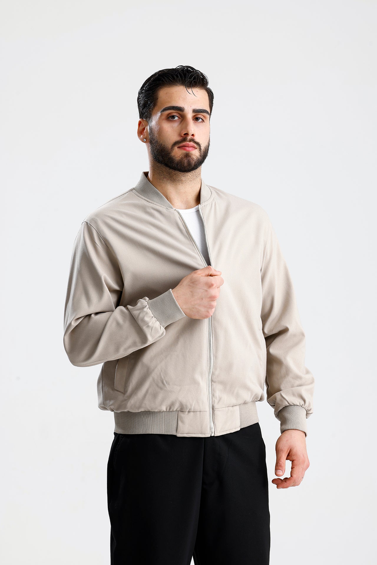 Bisiklet Yaka Casual Ceket