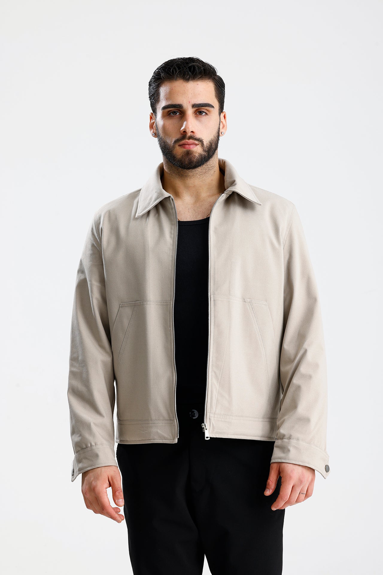 Rahat Kalıp Gabardin Ceket