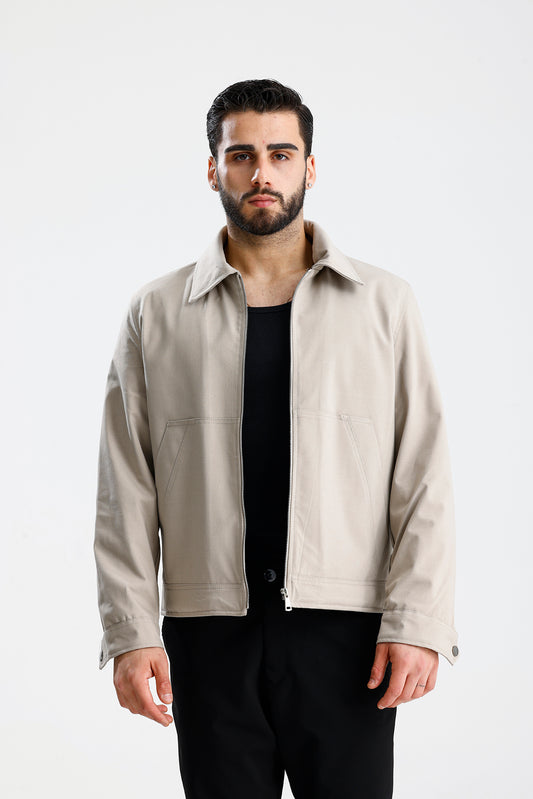 Rahat Kalıp Gabardin Ceket
