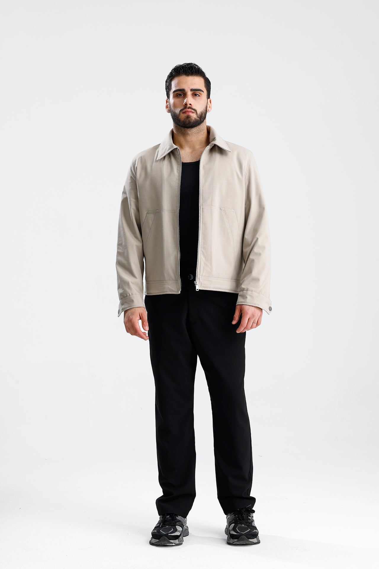 Rahat Kalıp Gabardin Ceket