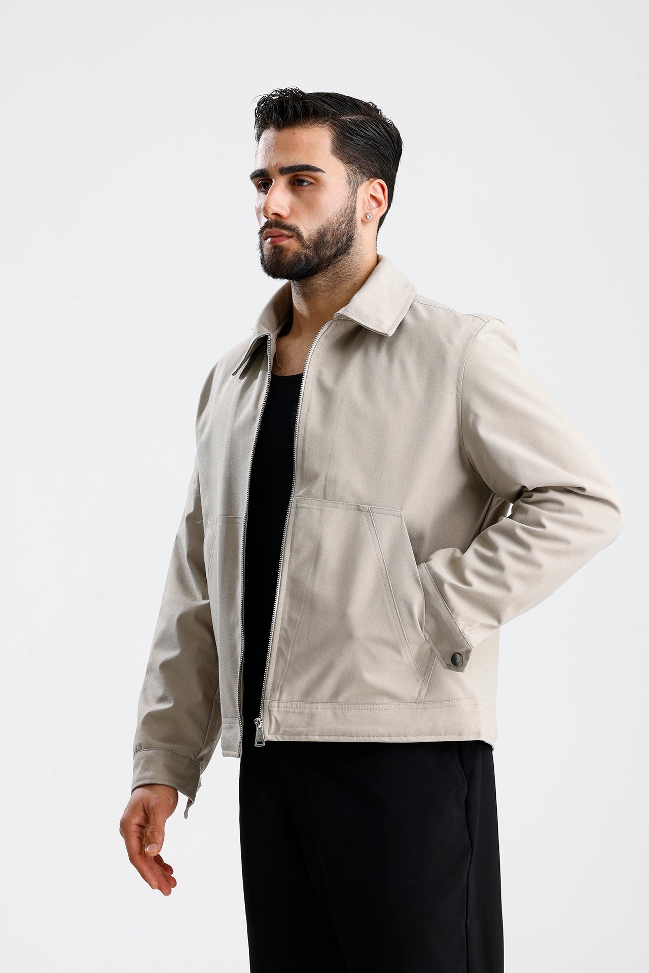 Rahat Kalıp Gabardin Ceket